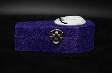 Load image into Gallery viewer, The Pumpkin King Glitter Coffin (Purple)
