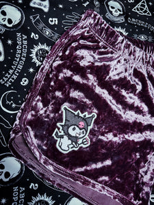 Kuromi Velvet BOO-ty Shorts