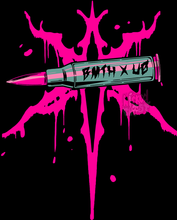 Load image into Gallery viewer, Bullet/knife T-shirt (Front &amp; Back)