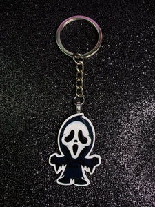 Cutesy Ghostface Keychain