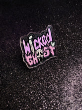 Load image into Gallery viewer, Wicked Ghost Acrylic pin