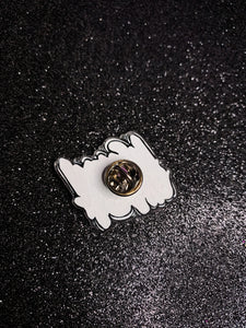 Wicked Ghost Acrylic pin