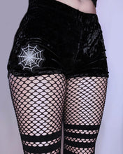 Load image into Gallery viewer, 🕸Spiderweb BOO-ty Shorts