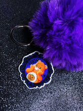 Load image into Gallery viewer, Trick Or Sweet Pom Pom Keychain
