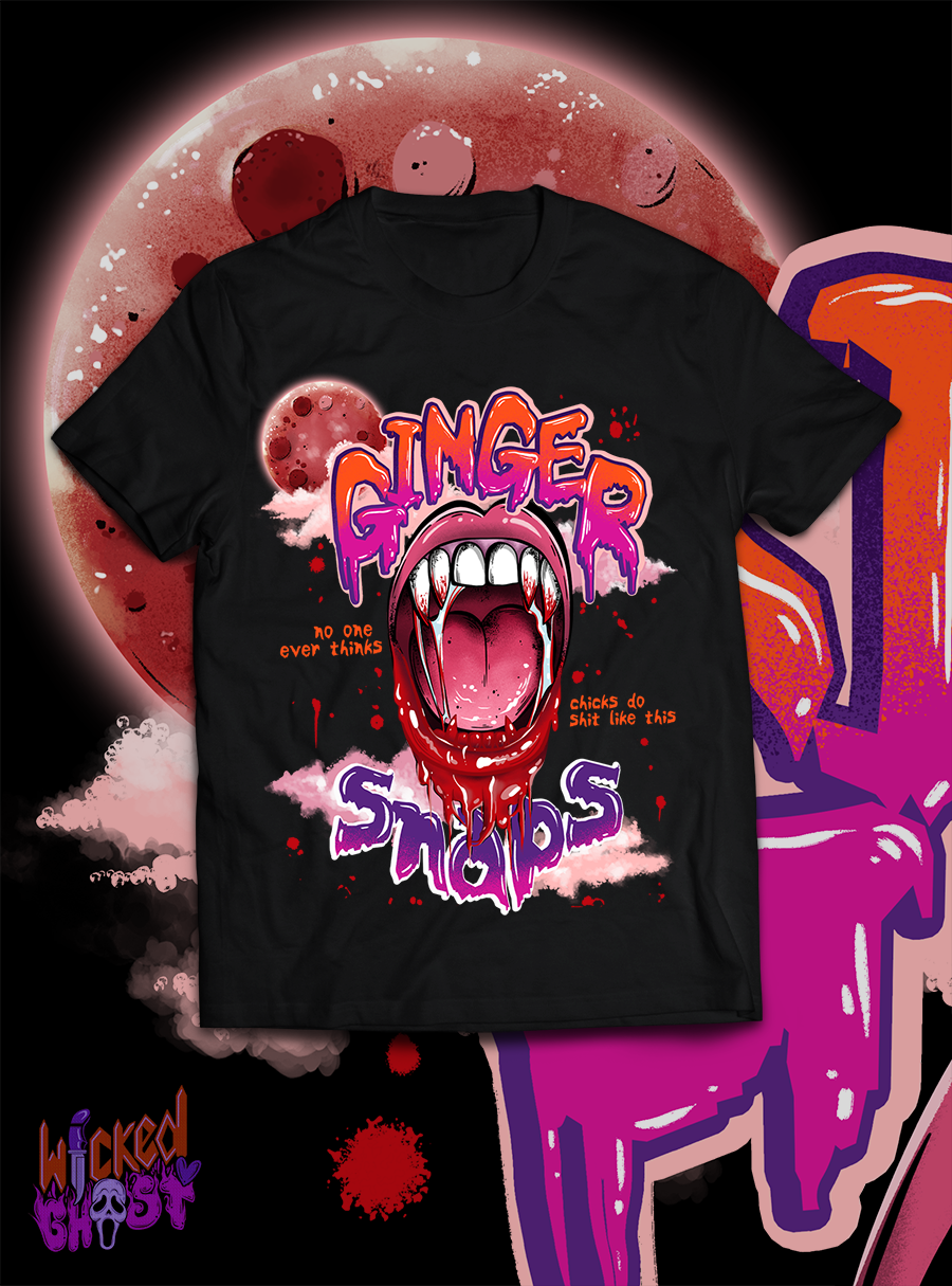 Ginger Snaps Fangs T-Shirt
