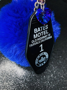 Bates Motel Pom Pom Keychain