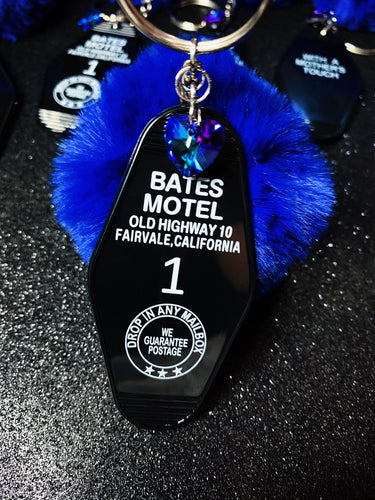 Bates Motel Pom Pom Keychain