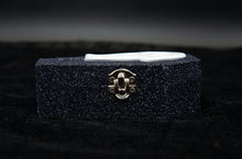 Load image into Gallery viewer, Surprise Sidney! Glitter Coffin (Black)