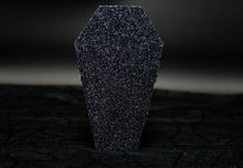 Load image into Gallery viewer, Surprise Sidney! Glitter Coffin (Black)