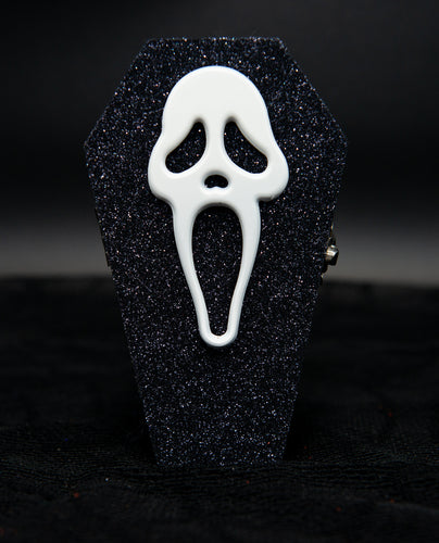 Surprise Sidney! Glitter Coffin (Black)